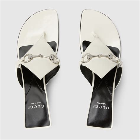 Women's thong sandal with Horsebit 